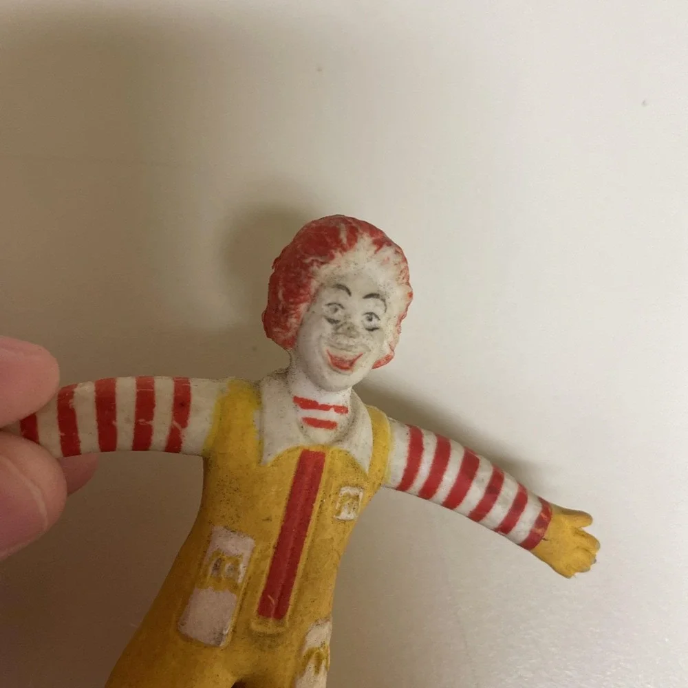 1988 Ronald McDonald Bendable Figure - Happy Meal Toy